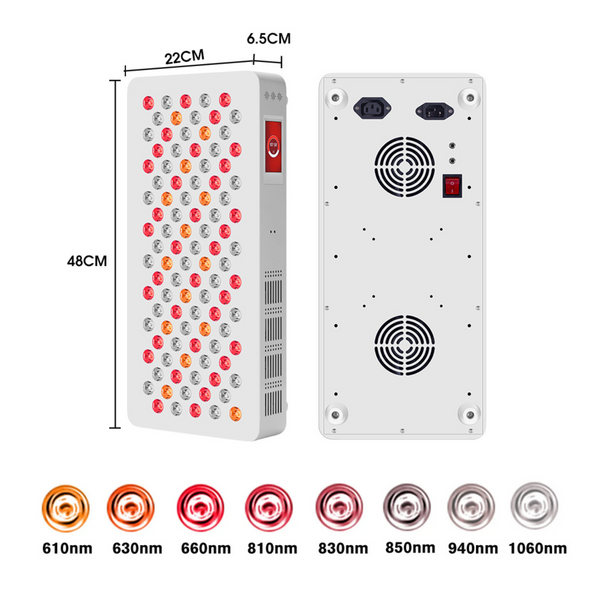 Infrarood paneel - 100 lampen