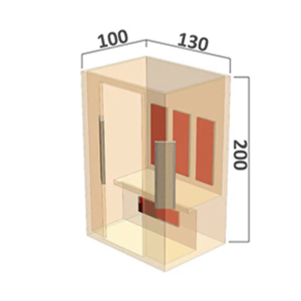 Infraroodsauna Sona 2-persoons