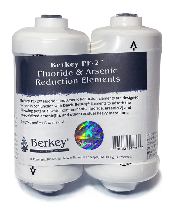 Berkey PF-2 Fluoride filters set